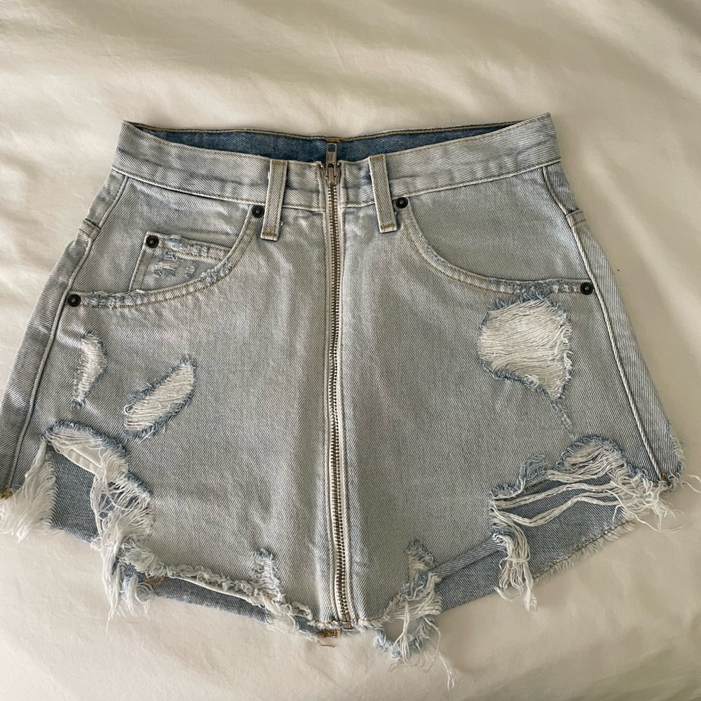 LF Jean Skirt